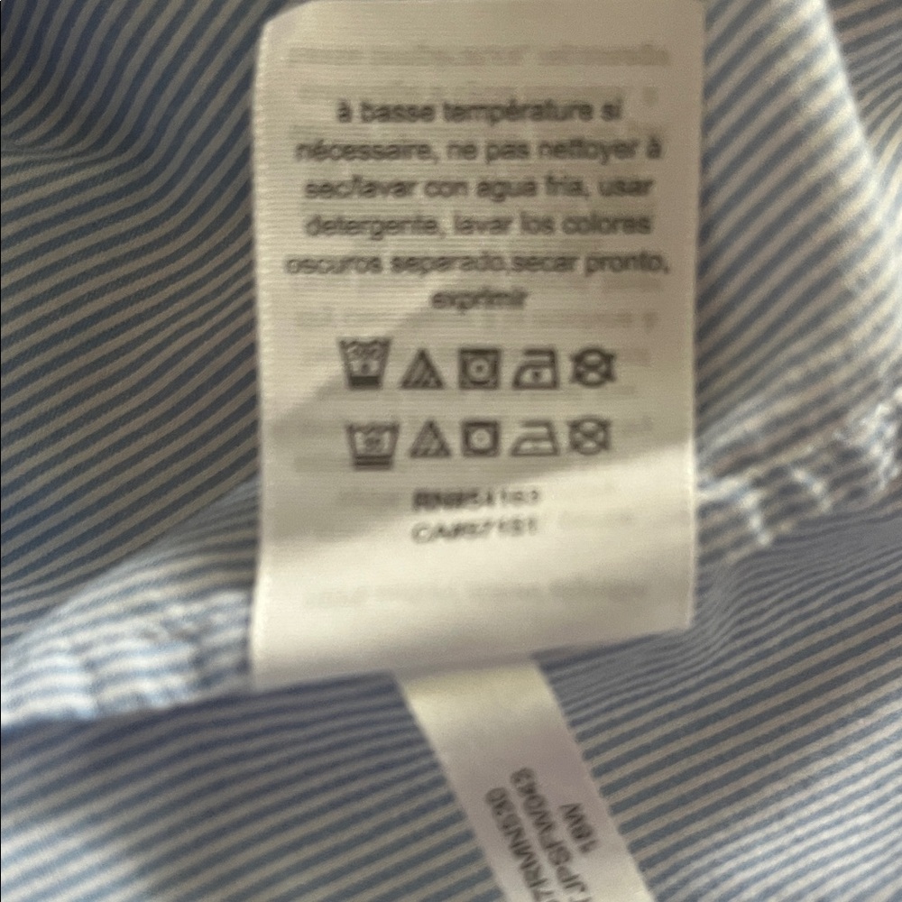 Tommy Hilfiger Light Blue Button-Down Shirt - Picture 11 of 12